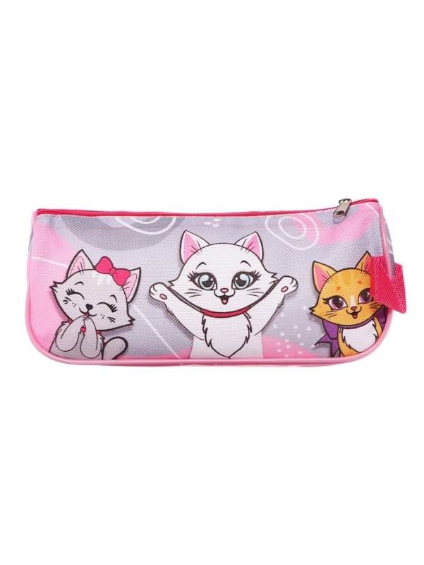 Пенал мягкий 1 отд. Объем 100*200*45 с ручкой  МИКС