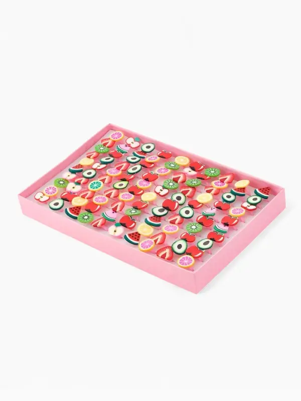 Кольцо &laquo;Выбражулька&raquo; фруктовое ассорти, форма МИКС, цветное, безразмерное