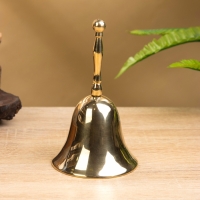 Колокольчик, латунь 8х8х14 см