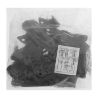 Замок-защелка на ящик, 6,5 см, железный, цвет черный, с проушиной, 4 шт