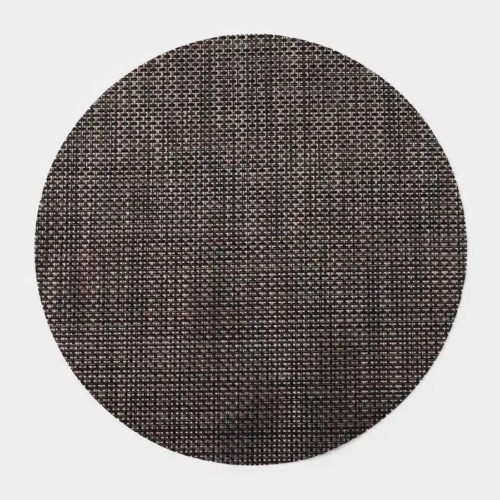 Салфетка сервировочная на стол Доляна &laquo;Ди&raquo;, d=38 см, цвет тёмный шоколад