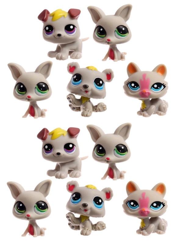 Набор игрушек "Crazy Pets" 10 шт МИКС