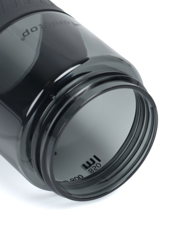 Бутылка для воды Onlytop, 850 мл, цвет черный