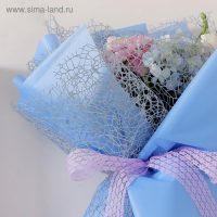 Сетка для цветов "Крошет", розовый, 0,5 х 4,5 м Сетка для цветов "Крошет", розовый, 0,5 х 4,5 м