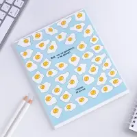 Тетрадь в клетку, 48 л., А5, на скрепке, блок №1 &laquo;Паттерн&raquo; МИКС