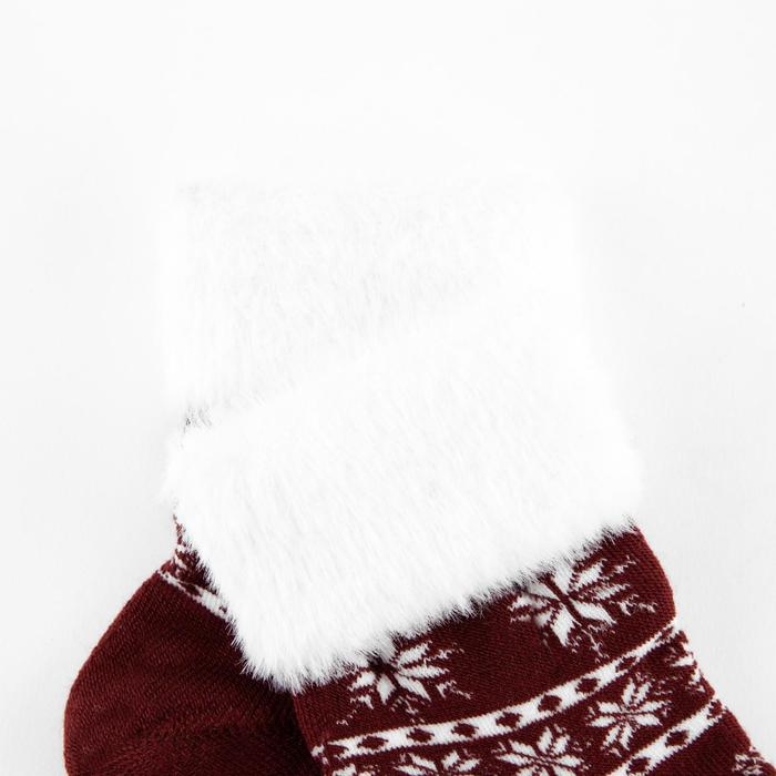 Носки женские новогодние шерстяные GRAND LINE, цвет МИКС, размер 23 Носки женские новогодние шерстяные GRAND LINE, цвет МИКС, размер 23