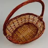 Набор  корзин (ива), 42х33хH36,5 см, 34х28хH32 см, 28х23хH28 см, 3 шт., нат.