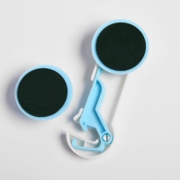 Набор блокираторов для дверей и ящиков, 2 шт., цвет белый/голубой, Крошка Я Набор блокираторов для дверей и ящиков, 2 шт., цвет белый/голубой, Крошка Я