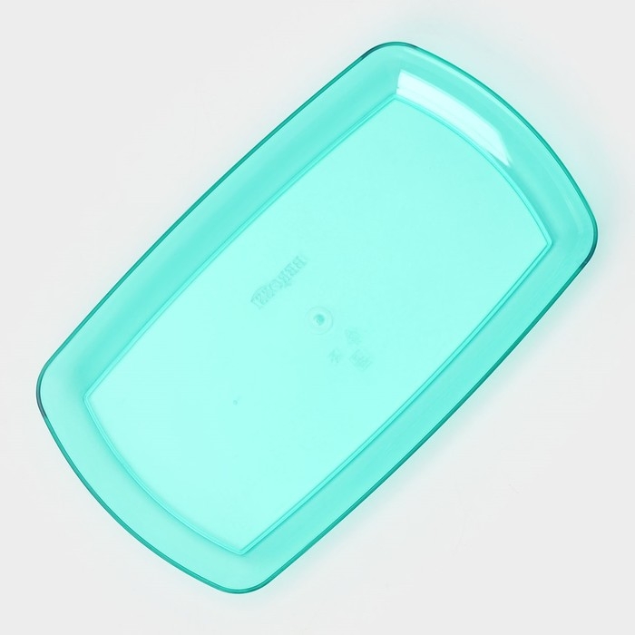 Хлебница «Fresh», 23,5×14×10 см, цвет мятный-полупрозрачный Хлебница «Fresh», 23,5×14×10 см, цвет мятный-полупрозрачный