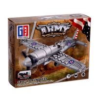 Конструктор блочный &laquo;Самолеты&raquo;, 6 видов, МИКС