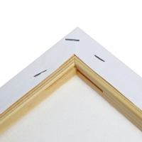 Холст на подрамнике 1,6х60х70 см, хлопок 100%, акриловый грунт, мелкозернистый, 280г/м&sup2;