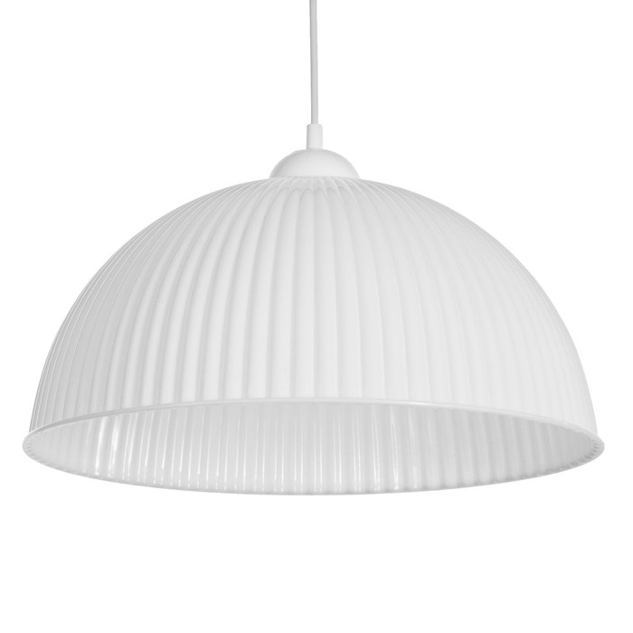 Люстра BayerLux Подвес BayerLuxная Люстра BayerLux Подвес BayerLuxная "Волна" E27 40Вт белый 40х40х18(+60)см