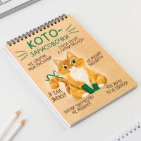 Скетчбук А5, 40 л 100 г/м2 «Котозарисовки» Скетчбук А5, 40 л 100 г/м2 «Котозарисовки»