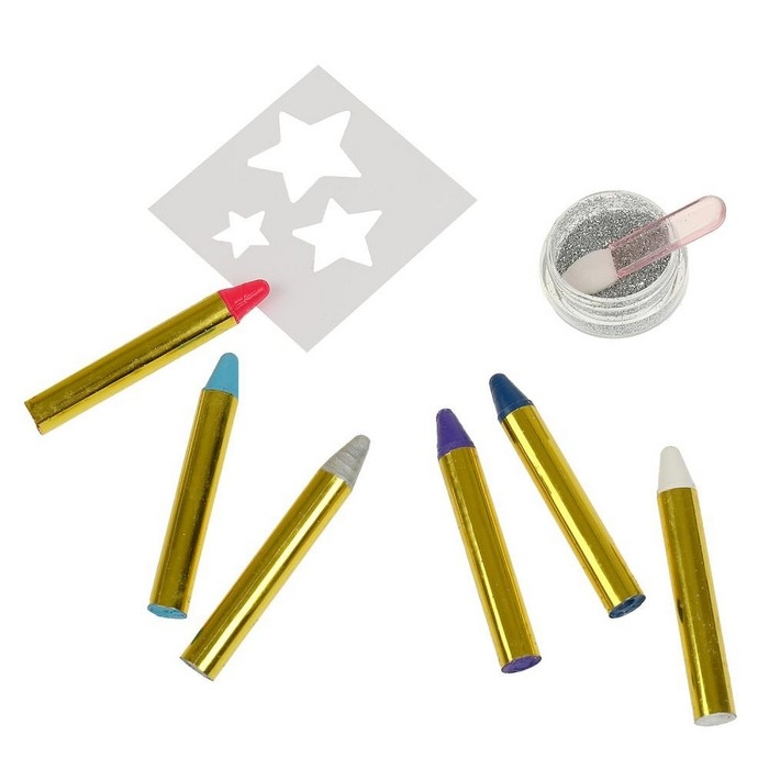 Набор аквагрим,  6 цветов