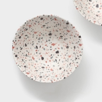 Набор салатников фарфоровых Magistro Terazzo, 1,4 л, 20&times;9 см, 2 шт