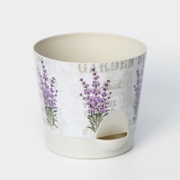 Горшок для цветов с прикорневым поливом &laquo;Ника Деко. Лаванда&raquo;, 800 мл