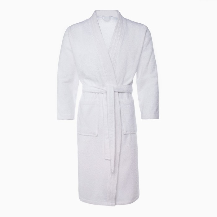 Халат махровый LoveLife Халат махровый LoveLife "Royal" цвет белый размер 50-52 (L) 100% хлопок, 330 гр/м2