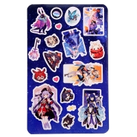 Фигурка аниме на подставке «Силы небес» с наклейками, акриловая Фигурка аниме на подставке «Силы небес» с наклейками, акриловая