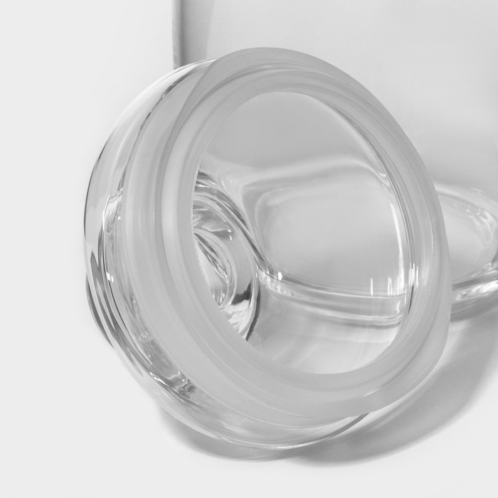 Банка для сыпучих продуктов стеклянная Cesni, 1,1 л