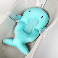 Подкладка - матрасик для купания детская «Кит», цвет голубой Подкладка - матрасик для купания детская «Кит», цвет голубой