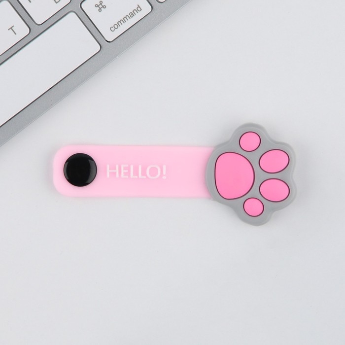 Наушники вакуумные, держатель для проводов &laquo;Oh, my cat&raquo;, мод. VBT 1.4, 12,5 х 8,5 см.