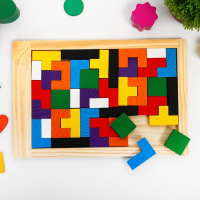 Головоломка«Зигзаг», прямоугольная, 40 деталей, толщина деталей — 0,3 см Головоломка«Зигзаг», прямоугольная, 40 деталей, толщина деталей — 0,3 см