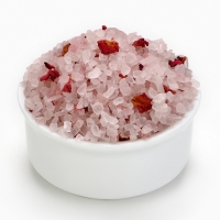 Соль для ванны с лепестками болгарской розы &laquo;Зимняя сказка&raquo;, 370 г, Новый Год