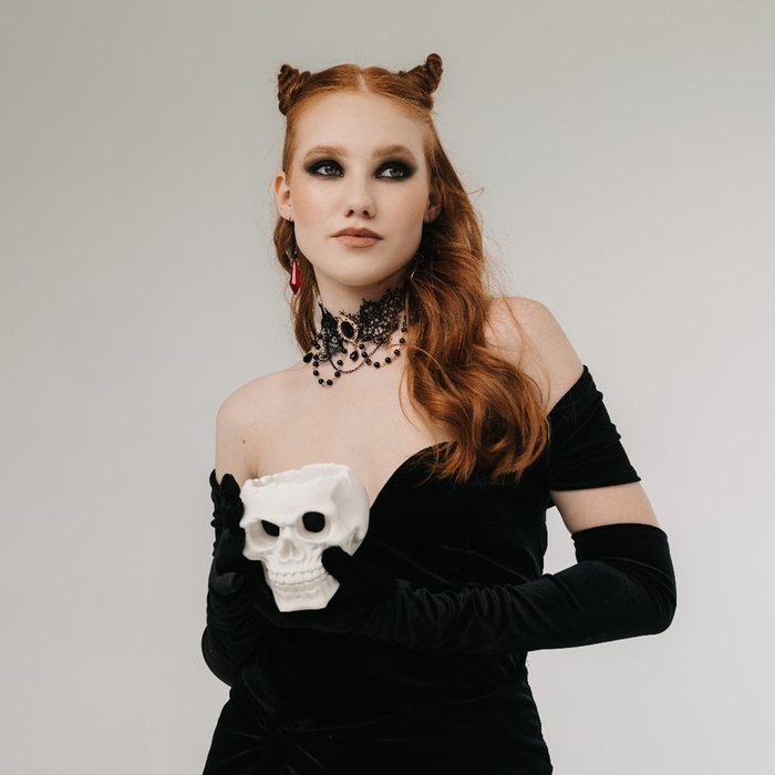 Чокер &laquo;Александрия&raquo; ажурное переплетение, цвет чёрно-белый в золоте, 30 см