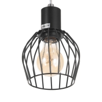 Светильник подвесной "Лофт" 1х25Вт Е27 Чёрный 12х116х11 Светильник подвесной "Лофт" 1х25Вт Е27 Чёрный 12х116х11