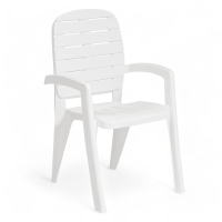 Набор садовой мебели "Прованс": стол квадратный 80 х 80 см + 4 кресла, белый Набор садовой мебели "Прованс": стол квадратный 80 х 80 см + 4 кресла, белый