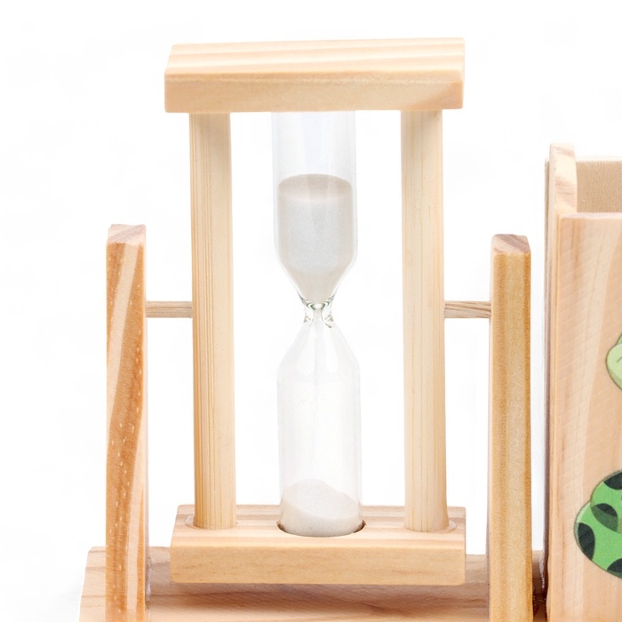 Песочные часы &mdash; органайзер "Змейка" для канцелярии, 13.5 х 9.5 х 5 см