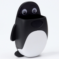 Магнитная универсальная подставка для маркеров и губок &laquo;Пингвин&raquo;, 3,5 &times; 9 &times; 12,5см