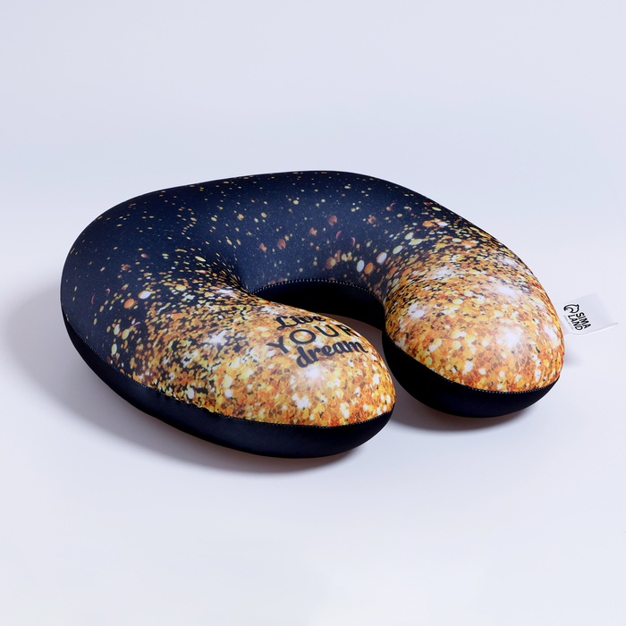 Подушка для путешествий антистресс &laquo;Живи своей мечтой&raquo;