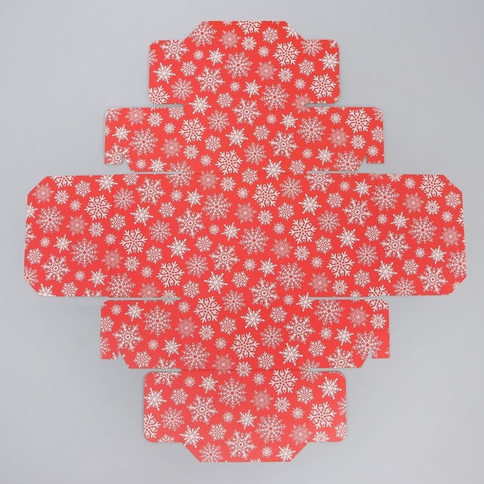 Подарочная коробка складная, новогодняя&laquo;Мечты сбудутся&raquo;, 14 х 14 х 8 см, Новый год