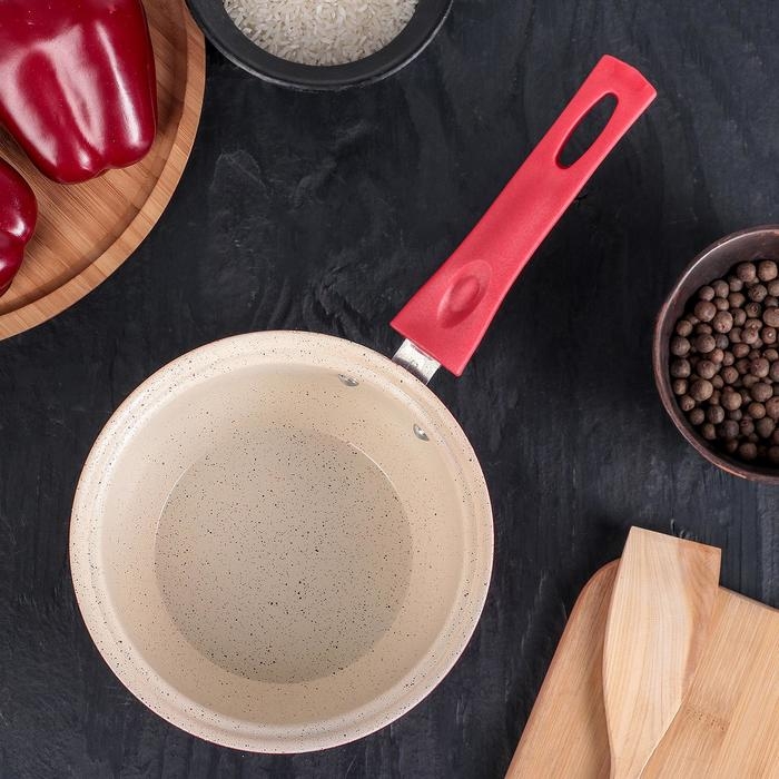 Ковш &laquo;Селект&raquo;, 16&times;7 см, пластиковая ручка, цвет розовый