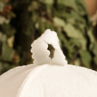 Шапка для бани "Чертовка" экофетр Шапка для бани "Чертовка" экофетр