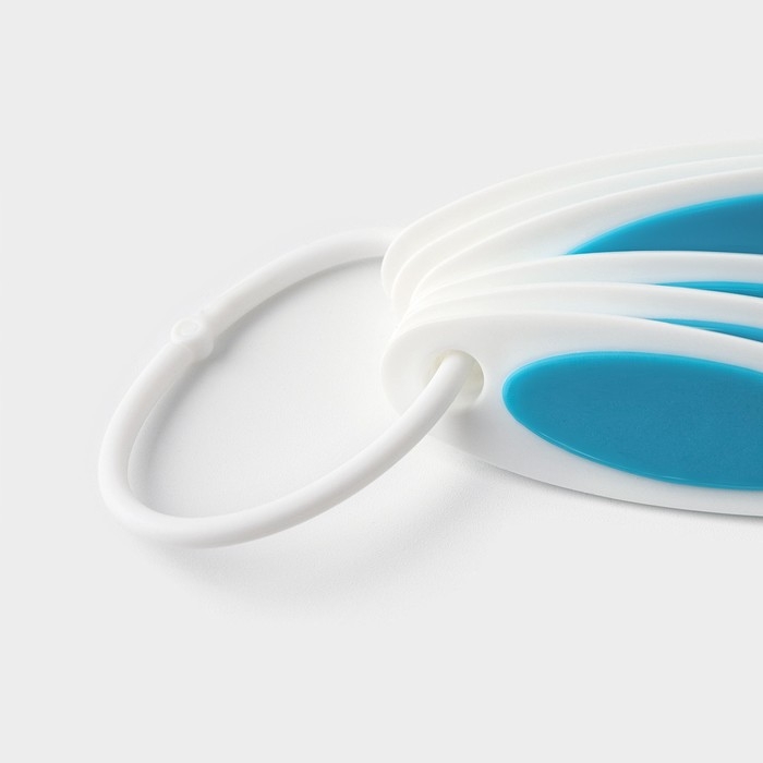 Набор мерных ложек Доляна «Тепло», 6 шт: 0,62/1,25/2,5/5/7,4/15 мл, цвет МИКС Набор мерных ложек Доляна «Тепло», 6 шт: 0,62/1,25/2,5/5/7,4/15 мл, цвет МИКС