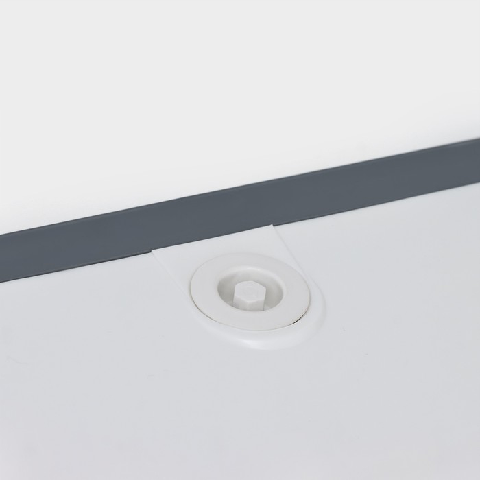 Диспенсер бумажных полотенец в листах, 26&times;12&times;22 см, цвет белый