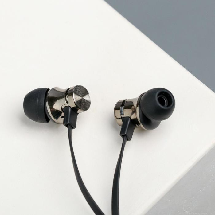 Беспроводные наушники на магните с микрофоном &laquo;Real man&raquo;, мод. I12 ,9 х 13,5 см.