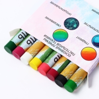 Набор для рисования масляной пастелью &laquo;Пионы&raquo;, 8 цветов, набор для творчества