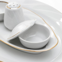 Сервиз столовый фарфоровый &laquo;Классик&raquo;, 37 предметов, 4 вида тарелок