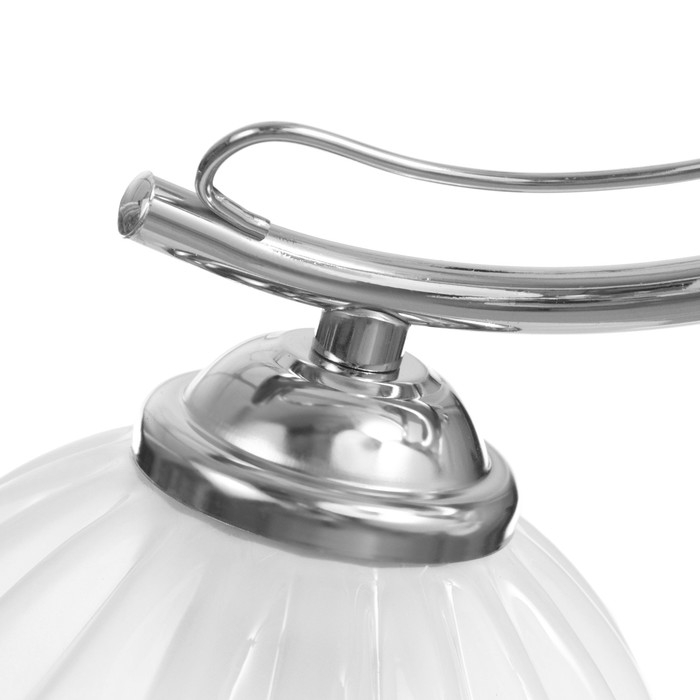 Люстра "Селена" 3х40Вт Е27 Хром 48х48х21см