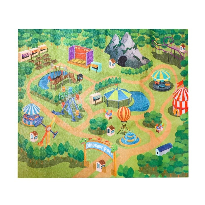 Набор животных &laquo;Парк динозавров&raquo;, с ковром