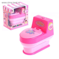 Бытовая техника &laquo;Унитаз&raquo;, льётся водичка