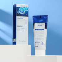 Очищающая пенка для умывания FarmStay &laquo;Увлажняющая&raquo;, с коллагеном, 180 мл