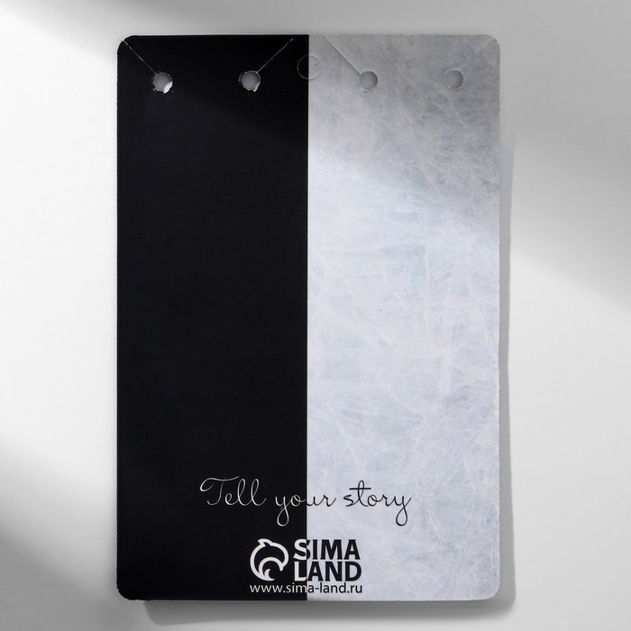 Кулоны &laquo;Неразлучники&raquo; пёрышки, цвет чёрно-серебряный, 45 см