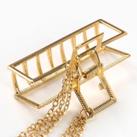 Краб для волос с цепочкой &laquo;You are beautiful&raquo;, 14 х 6 х 3 см