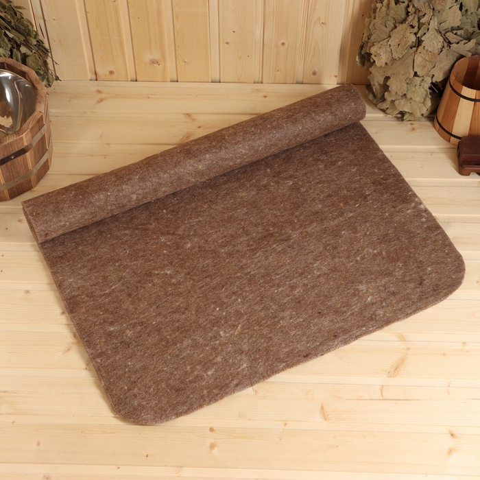 Лежак для бани темный 200х70 см Лежак для бани темный 200х70 см