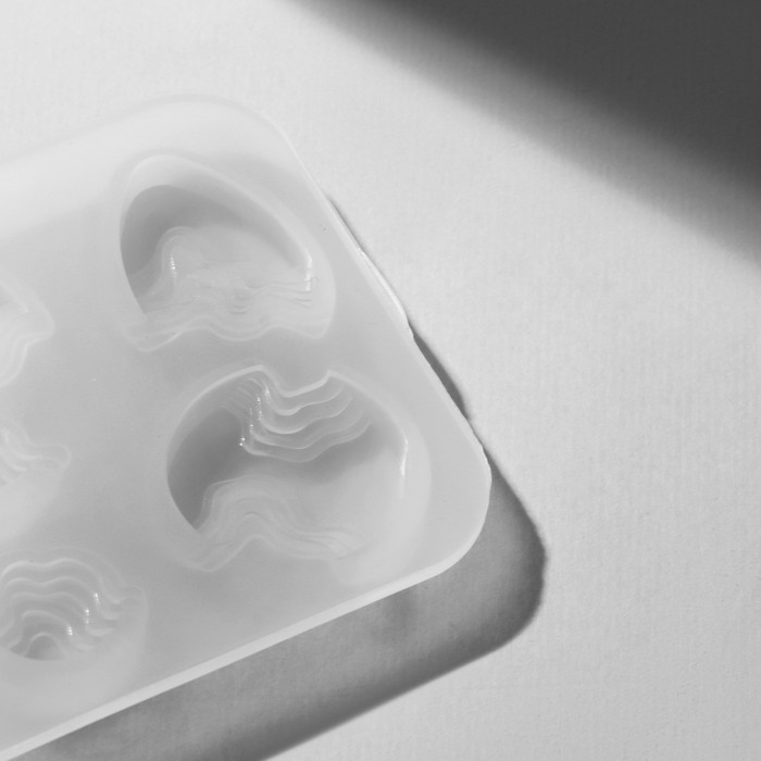 Молд силиконовый для изготовления украшений из эпоксидной смолы, 9 форм