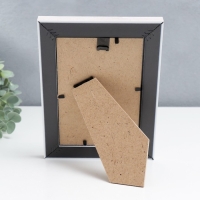 Фоторамка пластик "МИРАМ" 10х15 см, розовый (пластиковый экран)